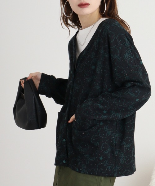 EMAGO 花ｼﾞｬｶﾞｰﾄﾞｶｰﾃﾞ（カーディガン/ボレロ）｜Emago（イマゴ）