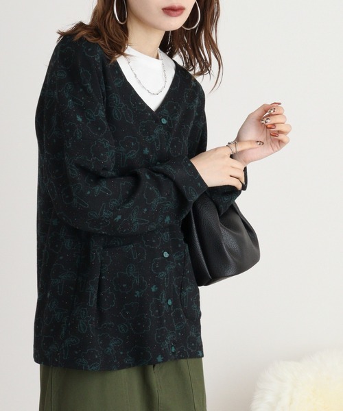 EMAGO 花ｼﾞｬｶﾞｰﾄﾞｶｰﾃﾞ（カーディガン/ボレロ）｜Emago（イマゴ）