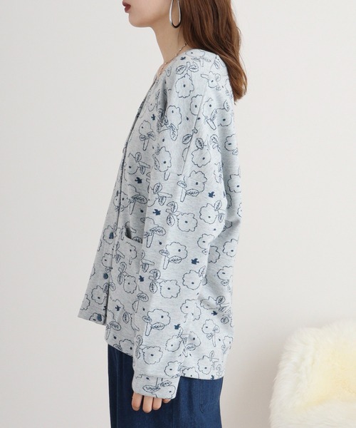 EMAGO 花ｼﾞｬｶﾞｰﾄﾞｶｰﾃﾞ（カーディガン/ボレロ）｜Emago（イマゴ）