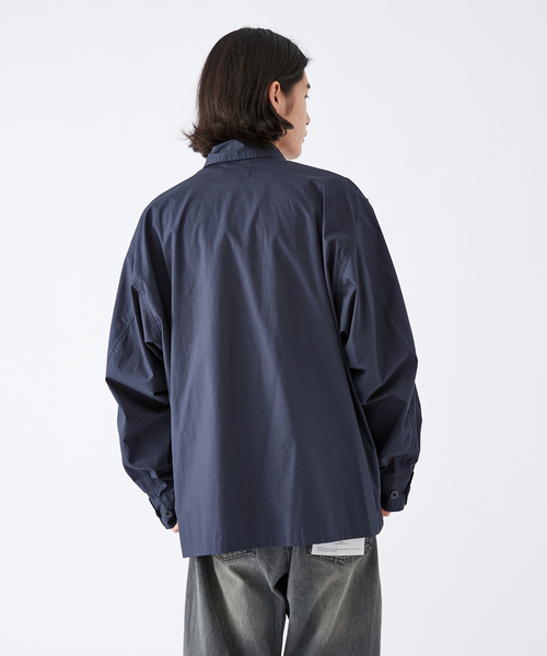 B.C STOCK（ベーセーストック）の「SIDE VENTS ファティーグジャケット（ブルゾン・メンズ・ネイビー/カーキ・LARGE/MEDIUM）」の10枚目の写真