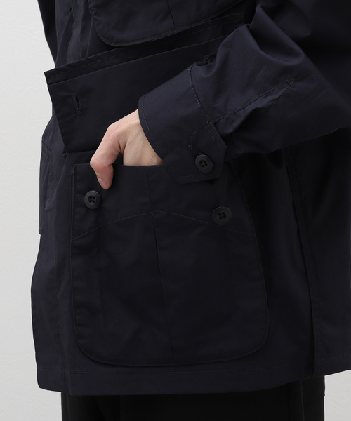 B.C STOCK（ベーセーストック）の「SIDE VENTS ファティーグジャケット（ブルゾン・メンズ・ネイビー/カーキ・LARGE/MEDIUM）」の19枚目の写真