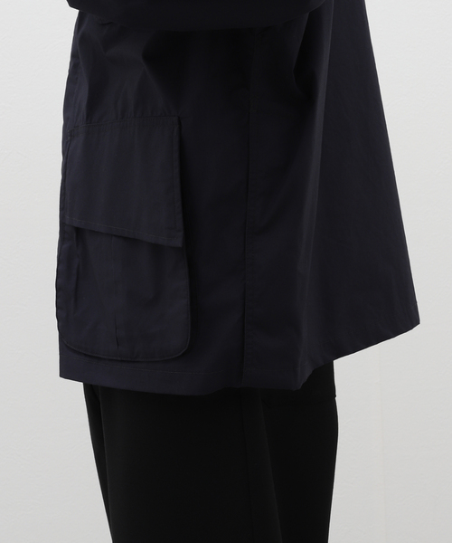 B.C STOCK（ベーセーストック）の「SIDE VENTS ファティーグジャケット（ブルゾン・メンズ・ネイビー/カーキ・LARGE/MEDIUM）」の22枚目の写真