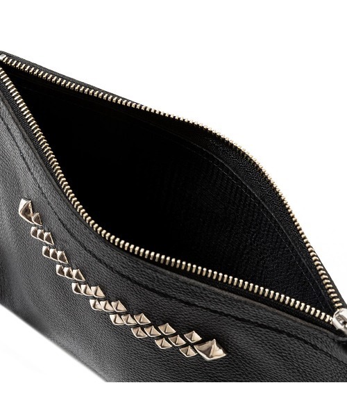 CALEE（キャリー）の「STUDS LEATHER BODY BAG（ショルダーバッグ