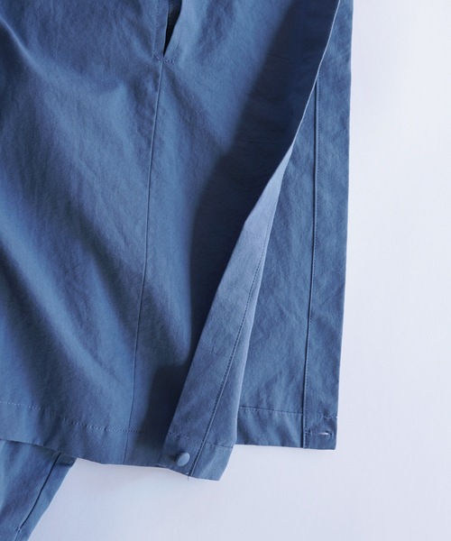 sneeuw（スニュウ）の「スクエアワンピース（ワンピース・レディース・チャコールグレー/サックスブルー・1/2）」の14枚目の写真