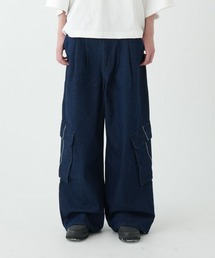 CIASU（シアス）の「Giza Stitch Cargo Denim / ギザステッチカーゴデニム（デニムパンツ）」