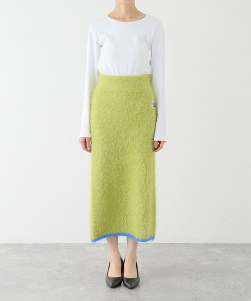 Oriens JOURNAL STANDARD（オリエンス ジャーナルスタンダード）の「【irojikake/イロジカケ】FLUFFY SKIRT IG24AWSK16GN（スカート・レディース・グリーン・SMALL）」の13枚目の写真