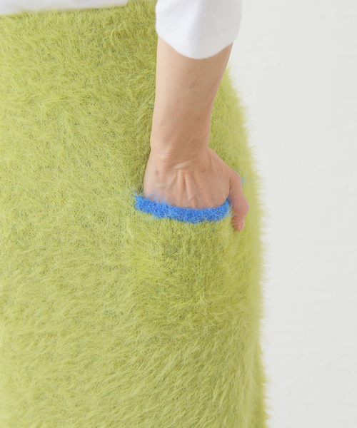 Oriens JOURNAL STANDARD（オリエンス ジャーナルスタンダード）の「【irojikake/イロジカケ】FLUFFY SKIRT IG24AWSK16GN（スカート・レディース・グリーン・SMALL）」の10枚目の写真