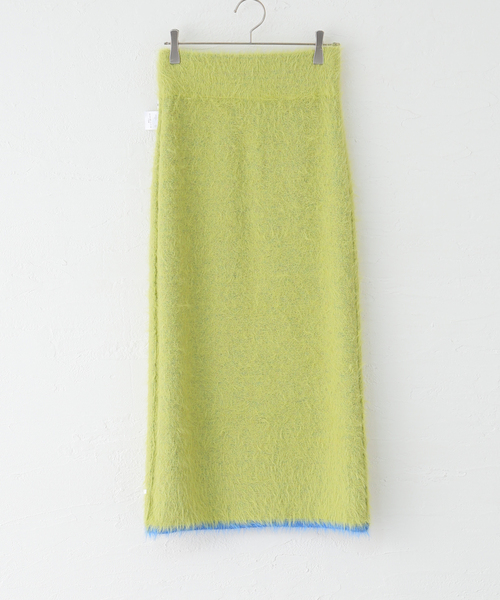 Oriens JOURNAL STANDARD（オリエンス ジャーナルスタンダード）の「【irojikake/イロジカケ】FLUFFY SKIRT IG24AWSK16GN（スカート・レディース・グリーン・SMALL）」の2枚目の写真