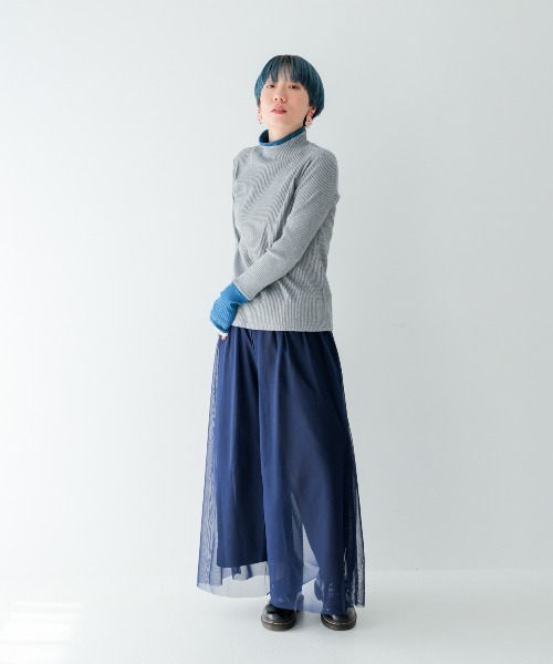 【セール】チュールワイドパンツ（その他パンツ）｜unica（ユニカ）