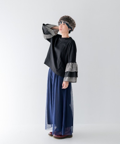 【セール】チュールワイドパンツ（その他パンツ）｜unica（ユニカ）