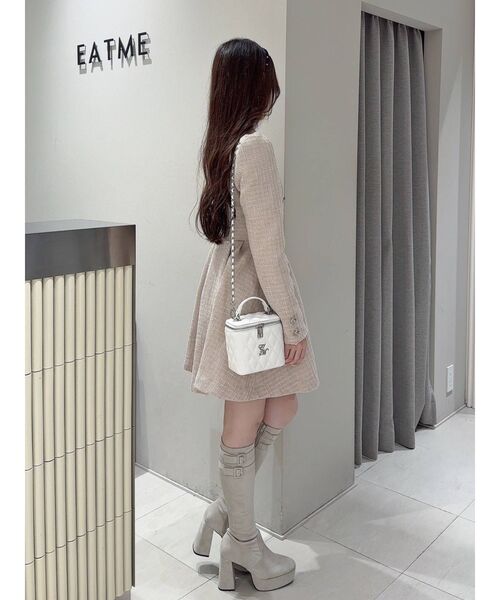 EATME（イートミー）の「ダブルジャケットライクワンピース