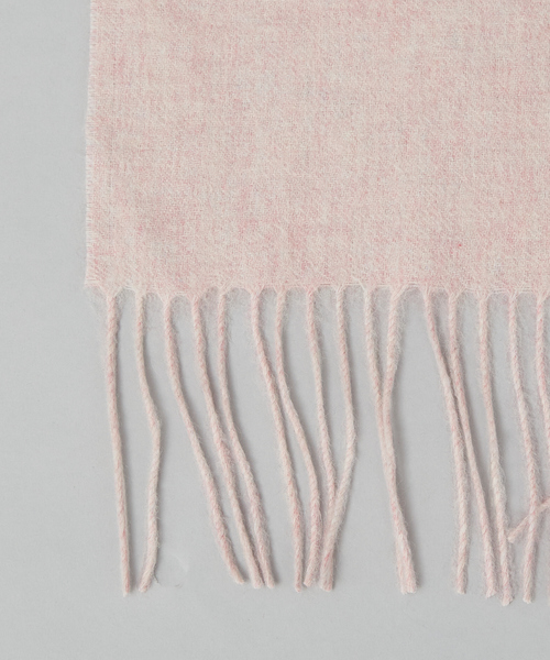 qualite（カリテ）の「メランジウールカラーストール（マフラー・レディース・セージグリーン/ピンクベージュ・フリー）」の7枚目の写真
