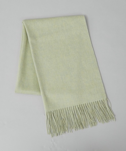 qualite（カリテ）の「メランジウールカラーストール（マフラー・レディース・セージグリーン/ピンクベージュ・フリー）」の22枚目の写真