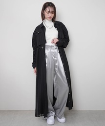 LADYMADE | ストライプドロストシャツワンピース(シャツワンピース)