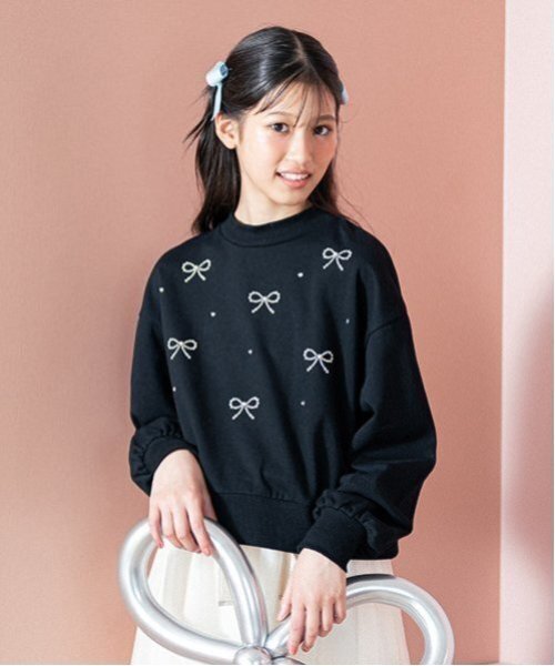 mezzo piano Junior（メゾピアノジュニア）の「メニーパールリボン