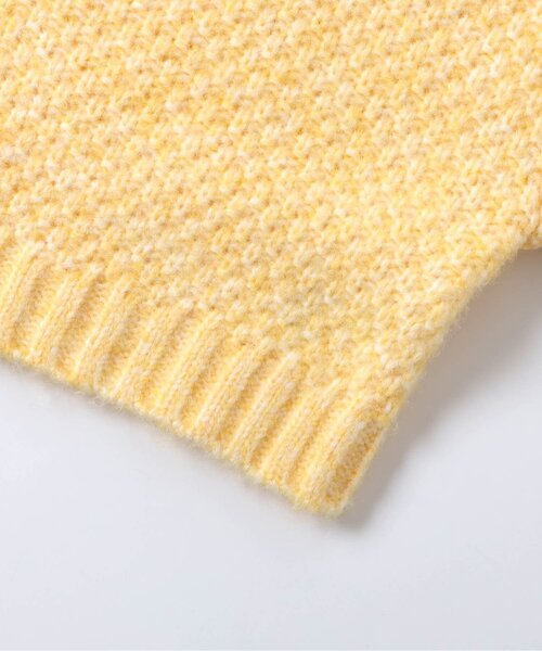 BREEZE（ブリーズ）の「【2Pセット】メランジニット（ニット/セーター・キッズ・イエロー/ピンク・140/120/100/90）」の5枚目の写真