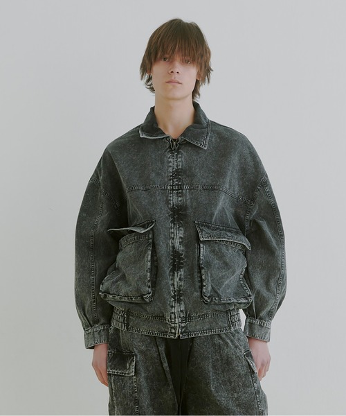 【セール】COLIN:SULFUR TWILL A-2 JKT/硫化染めツイルA-2ジャケット（ブルゾン）｜COLIN（コリン）