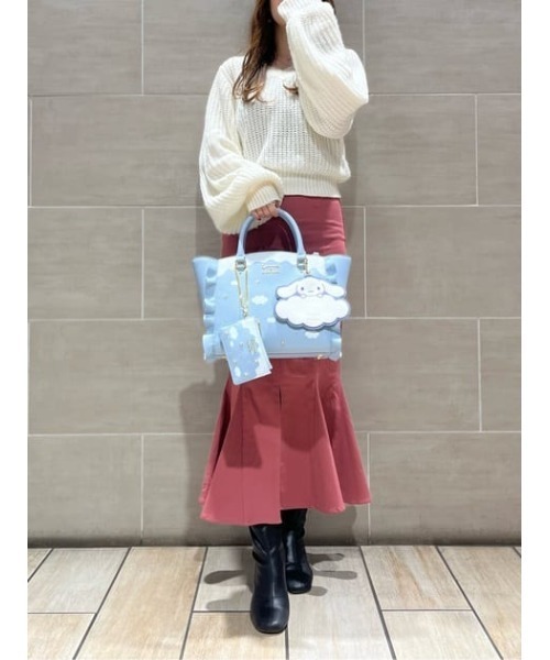 【シナモロールコレクション】フラッター(小)（ハンドバッグ）｜SAMANTHAVEGA（サマンサベガ）