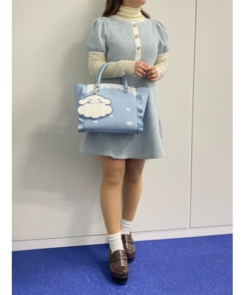 【シナモロールコレクション】フラッター(小)（ハンドバッグ）｜SAMANTHAVEGA（サマンサベガ）