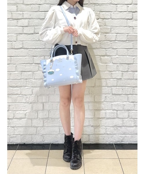 【シナモロールコレクション】フラッター(小)（ハンドバッグ）｜SAMANTHAVEGA（サマンサベガ）