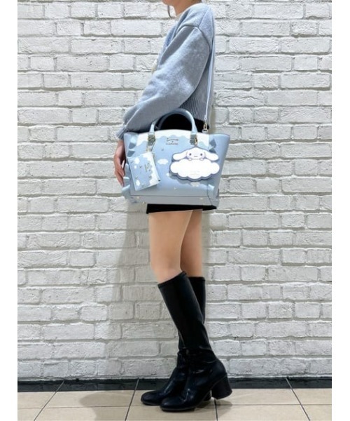 【シナモロールコレクション】フラッター(小)（ハンドバッグ）｜SAMANTHAVEGA（サマンサベガ）