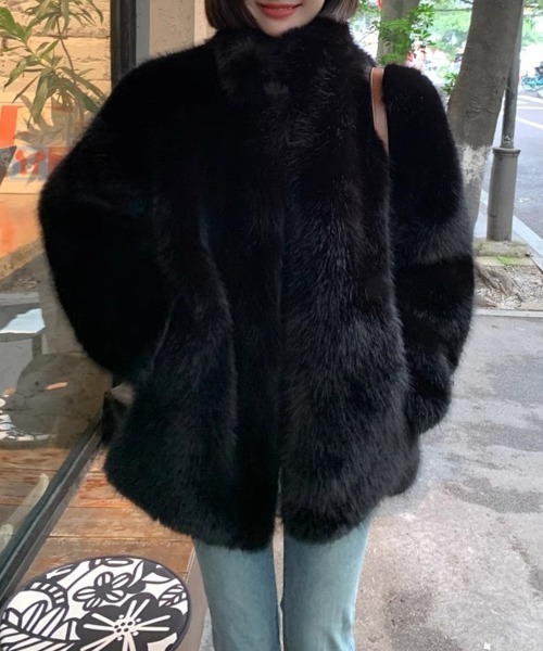 Miniministore（ミニミニストア）の「フェイクファージャケット ファー