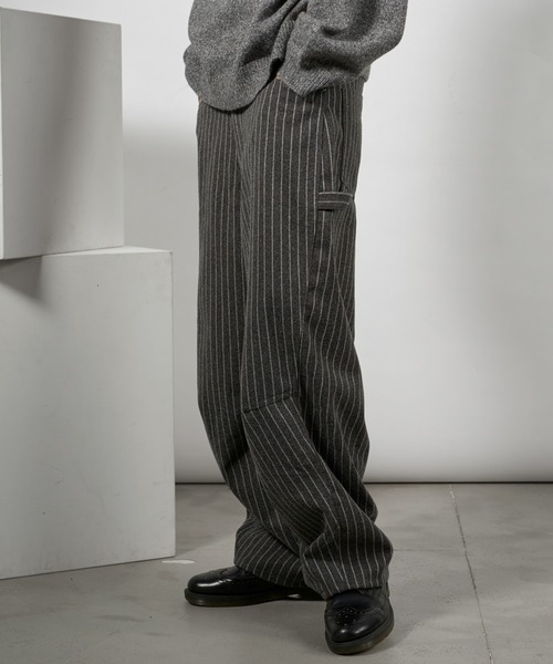 パンツ stripe straight trousers sullen パンツ stripe straight trousers sullen パンツ stripe