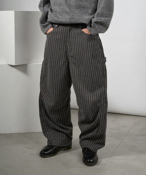 パンツ Stripe Half Pants stripe half pants