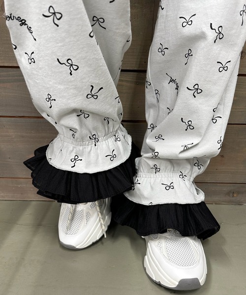 RUBY AND YOU（ルビーアンドユー）の「［select］ビッグシュシュ（シュシュ・レディース・ブラック/アイボリー・FREE）」の12枚目の写真