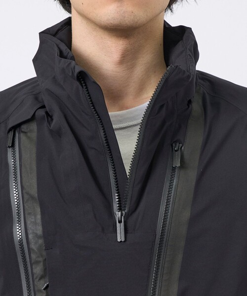 【GORE-TEX】ホワイトマウンテニアリング ナイロンジャケット L 黒 BLK White Mountaineering [GORE-TEX JACKET]