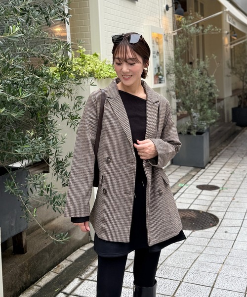 model：H160 着用サイズ：FREE