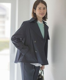 組曲　ショートトレンチ　極美品 組曲｜【WEB限定】コットンライクツイル ショートトレンチコート