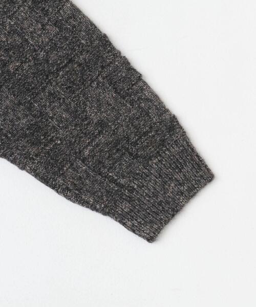 URBAN RESEARCH Sonny Label（アーバンリサーチサニーレーベル）の「ブロック柄クルーネックニットプルオーバー（ニット/セーター・メンズ・グリーン/ライトグレー/ブラウン/チャコールグレー・MEDIUM/LARGE/X-LARGE）」の14枚目の写真