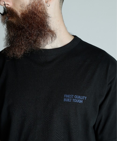 Schott（ショット）の「Schott/ショット/T-SHIRT OVALSIGN/Tシャツ オーバルサイン（Tシャツ/カットソー・メンズ・グレー/ホワイト/ブラック・2XL/XL/L/M）」の15枚目の写真