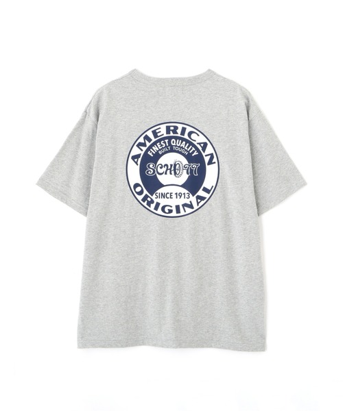 Schott ショット T-SHIRT OVALSIGN オーバルサイン 半袖Tシャツ Schott/ショット/T-SHIRT OVALSIGN/Tシャツ オーバルサイン(T