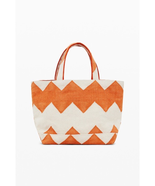 Desigual（デシグアル）の「ギンガムチェック トートバッグ（ハンドバッグ・レディース・オレンジ・FREE）」の10枚目の写真