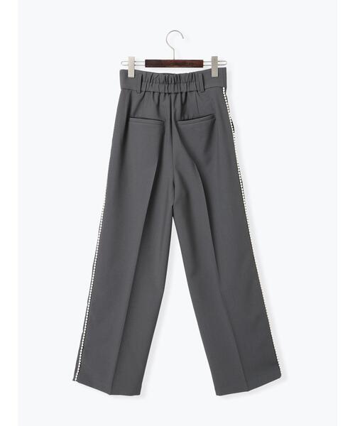 Te chichi（テチチ）の「【Atelier Soirée】パールサイドラインワイドパンツ（その他パンツ・レディース・グレー・F）」の10枚目の写真