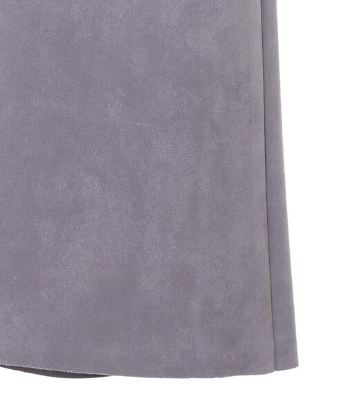 YECCA VECCA（イェッカヴェッカ）の「ハイウエストフェイクスエードスカート（スカート・レディース・グリーン/ライトベージュ/ラベンダー/チャコールグレー・M/S）」の5枚目の写真