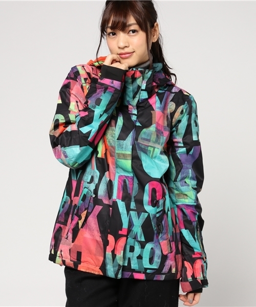 ROXY(ロキシー)の「JETTY JK JPN/ロキシー スキー スノーボード スノボ ジャケット アウター 総柄(その他アウター・レディース・その他4/その他1/その他2/その他3/その他5/その他6/ブラック・MEDIUM/LARGE/SMALL)」の7枚目の写真