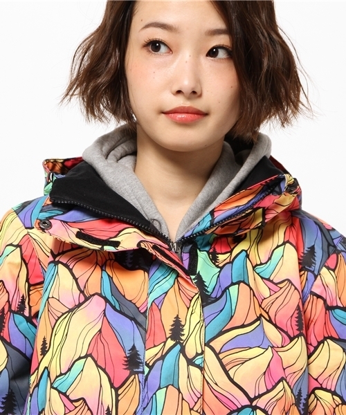 ROXY(ロキシー)の「JETTY JK JPN/ロキシー スキー スノーボード スノボ ジャケット アウター 総柄(その他アウター・レディース・その他4/その他1/その他2/その他3/その他5/その他6/ブラック・MEDIUM/LARGE/SMALL)」の12枚目の写真