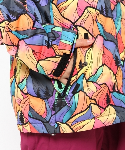 ROXY(ロキシー)の「JETTY JK JPN/ロキシー スキー スノーボード スノボ ジャケット アウター 総柄(その他アウター・レディース・その他4/その他1/その他2/その他3/その他5/その他6/ブラック・MEDIUM/LARGE/SMALL)」の14枚目の写真