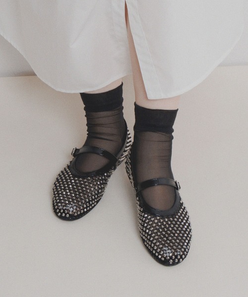 NICAL(ニカル)の「【NICAL】ラインストーン付きメッシュ NICAL(ニカル)の「【NICAL】ラインストーン付きメッシュ