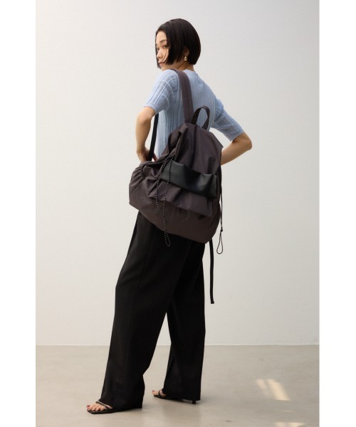 crie conforto コンビベルトリュック　ブラック crie conforto｜コンビベルトリュック | Rakuten Fashion(楽天