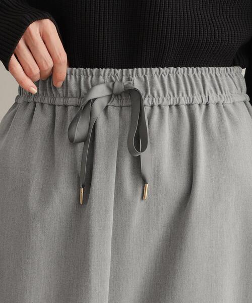 OPAQUE.CLIP（オペークドットクリップ）の「ストレッチイージーナロースカート【洗濯機洗い可】（スカート・レディース・ブラック/グレー/ベージュ・36/38/40/42）」の19枚目の写真