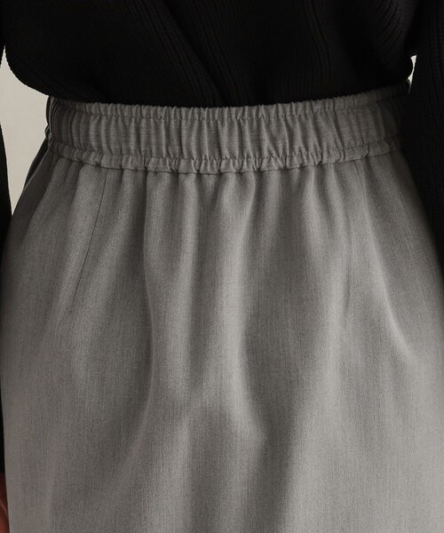 OPAQUE.CLIP（オペークドットクリップ）の「ストレッチイージーナロースカート【洗濯機洗い可】（スカート・レディース・ブラック/グレー/ベージュ・36/38/40/42）」の20枚目の写真