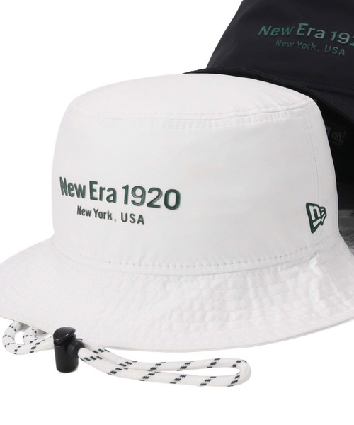 NEW ERA（ニューエラ）の「ニューエラ ゴルフ バケットハット ナイロン（ハット・メンズ・ホワイト/ブラック・L/XL/S/M/M/L）」の2枚目の写真