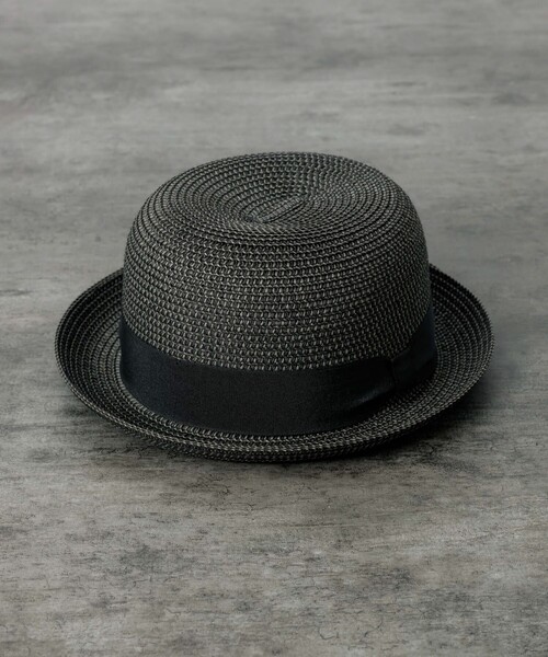 Ruben（ルーベン）の「【RUBEN/ルーベン】BLADE BOWLER HAT/ブレードボーラーハット/折りたたみ可能（ハット・メンズ・ブラック/ベージュ・フリー）」の7枚目の写真