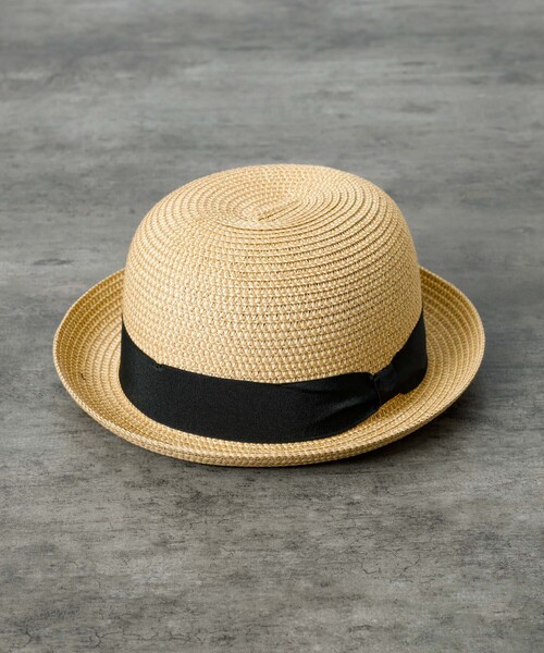 Ruben（ルーベン）の「【RUBEN/ルーベン】BLADE BOWLER HAT/ブレードボーラーハット/折りたたみ可能（ハット・メンズ・ブラック/ベージュ・フリー）」の12枚目の写真