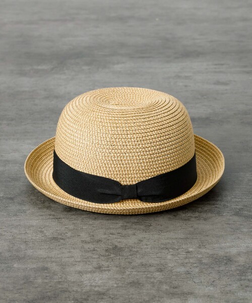 Ruben（ルーベン）の「【RUBEN/ルーベン】BLADE BOWLER HAT/ブレードボーラーハット/折りたたみ可能（ハット・メンズ・ブラック/ベージュ・フリー）」の13枚目の写真
