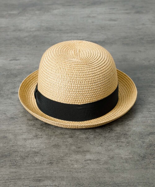 Ruben（ルーベン）の「【RUBEN/ルーベン】BLADE BOWLER HAT/ブレードボーラーハット/折りたたみ可能（ハット・メンズ・ブラック/ベージュ・フリー）」の14枚目の写真